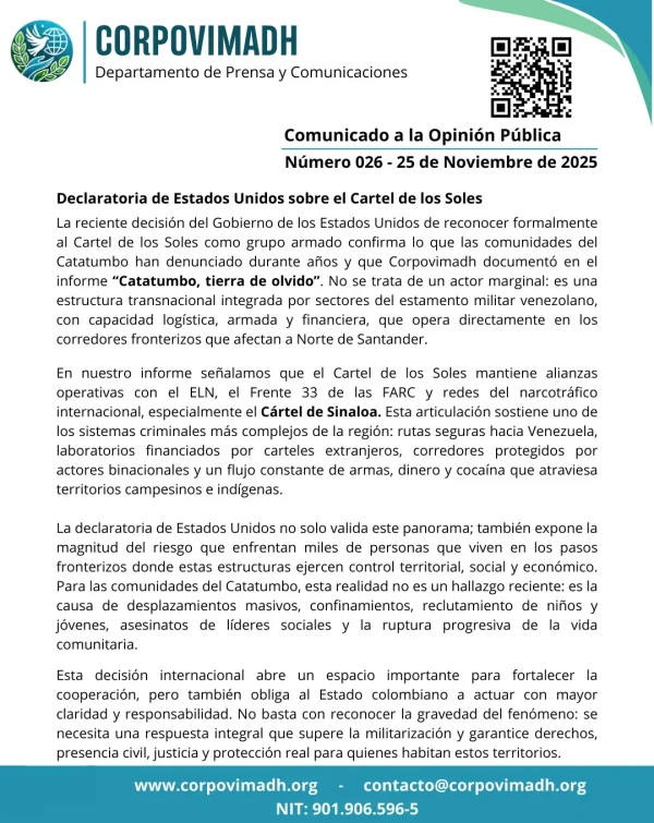 25 de noviembre de 2025