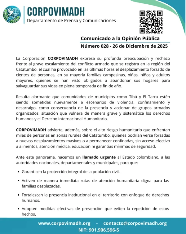 Diciembre 26 de 2025